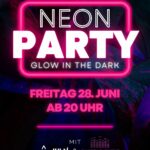 Neon-Party im Kirmeszelt Mülheim